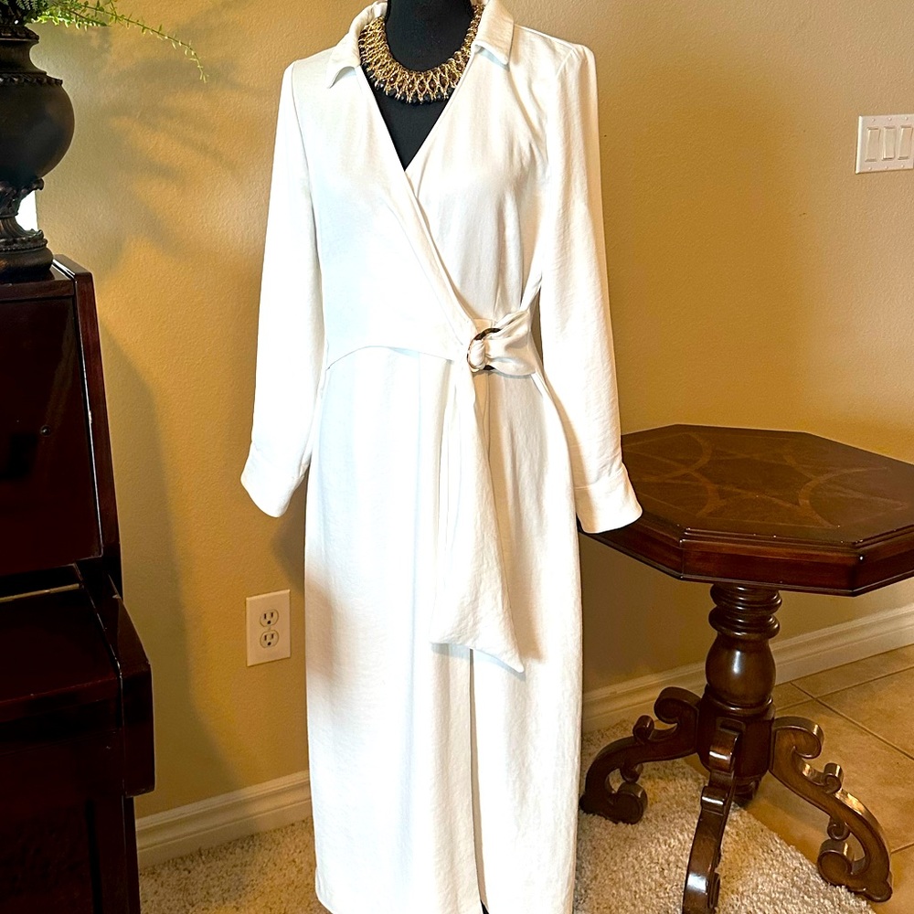 Zara white dress